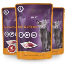 Nuevo Cat kapsička Adult Chicken & Beef 85 g