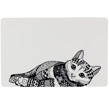 Prostírání pro kočky Trixie Zentangle 44 cm
