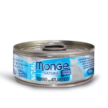 Monge Cat Natural konzerva atlantický tuňák 80 g