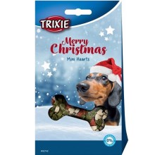 Vánoční pamlsky pro psy Trixie Mini Hearts 140 g 
