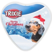 Vánoční pamlsky pro psy Trixie Cookie Hearts 300 g