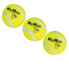 Hip Hop tenisové míčky pískací 5 cm (3 ks)