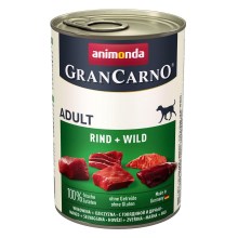 Konzerva Animonda GranCarno hovězí + zvěřina 400 g