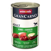 Konzerva Animonda GranCarno hovězí, jelení a jablka 400 g