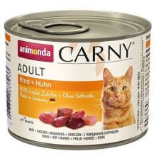 Animonda Carny Adult konzerva hovězí a kuřecí 200 g