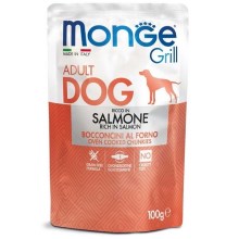 Monge Dog Grill kapsička s lososem 100 g
