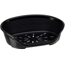 Plastový pelech Ferplast Siesta Deluxe 8 černý