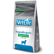 Vet Life Dog Hypoallergenic Egg & Rice 2 kg
