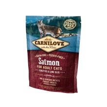 Carnilove Cat Salmon for Adult Sensitive & Long Hair 400 g