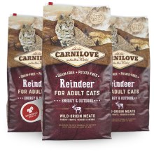 Carnilove Cat Reindeer for Adult Energy & Outdoor 6 kg