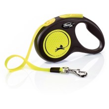 Vodítko Flexi Classic Neon pásek M 5 m/ 25 kg