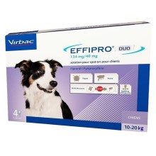 Effipro Duo spot-on pro psy M 4 x 1,34 ml