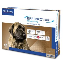 Effipro Duo spot-on pro psy XL 4 x 4,02 ml