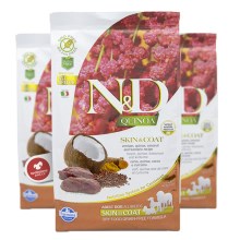 N&D GF Quinoa Dog Skin & Coat Venison & Coconut 2,5 kg 