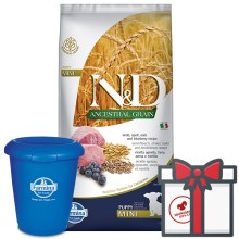 N&D Ancestral Grain Dog Puppy Mini Lamb & Blueberry 7 kg