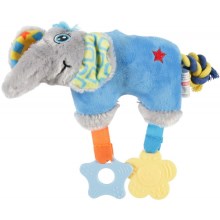 Zolux Elephant plyšová hračka pro psy modrá 20 cm