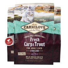 Carnilove Fresh Cat Carp & Trout Sterilised 2 kg