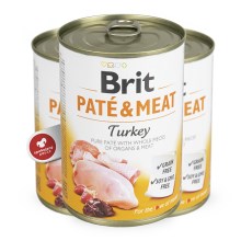 Brit konzerva Paté & Meat Turkey 400 g