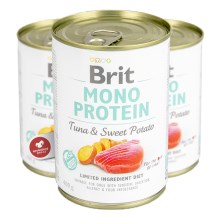 Brit konzerva Mono Protein Tuna & Sweet Potato 400 g