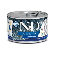 N&D Dog Ocean konzerva Puppy Codfish & Pumpkin Mini 140 g
