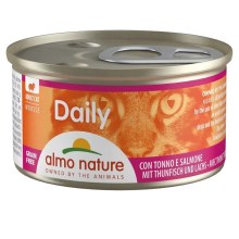Almo Nature Daily Menu Cat pěna s tuňákem a lososem 85 g