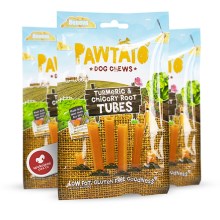 Benevo pamlsky Pawtato Turmeric & Chicory Root Tubes 90 g