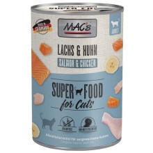Mac's Cat konzerva losos a kuře 400 g