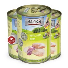 Mac's Cat konzerva kachna, krůta, kuře 400 g