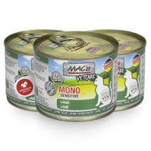 Mac's Cat konzerva Mono Sensitive jehně a mrkev 200 g