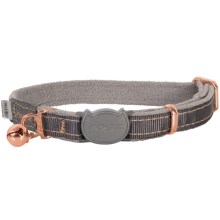 Rogz Urban Cat Safety obojek pro kočku Dove Grey vel. S 