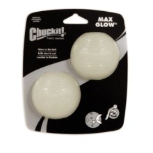 Chuckit! svítící míčky Glow M 6,5 cm (2 ks)