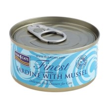 Fish4Cats Finest konzerva se sardinkou a mušlemi 70 g