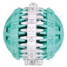 Trixie Dentafun míč s mátou zeleno-bílý 6 cm