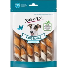 Dokas tyčinky z hovězí a rybí kůže obalené kuřecím filetem 170 g