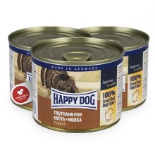 Happy Dog Premium konzerva Truthahn Pur 200 g
