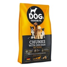 Dog´s Favorite Chunks with Chicken 15 kg