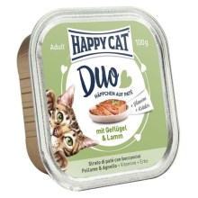 Happy Cat Minkas Duo drůbeží a jehněčí 100 g 