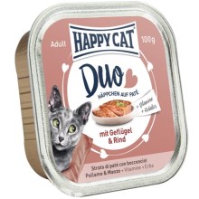 Happy Cat Minkas Duo drůběží a hovězí 100 g 