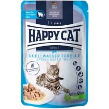 Happy Cat Culinary kapsička Quellwasser-Forelle 85 g SET 10+10 ZDARMA