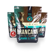 Grancann Adult S & M Lamb & Hemp seeds 3 kg