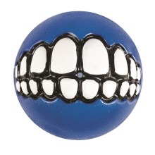 Rogz Grinz míček pro psy modrý 6,4 cm