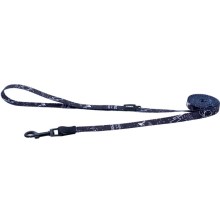 Rogz Fusion Classic vodítko Midnight Black vel. S