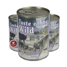 Taste of the Wild Sierra Mountain konzerva 390 g SET 11+1 ZDARMA