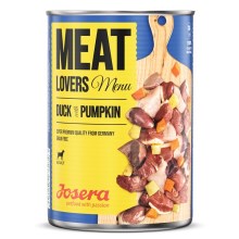 Josera Dog konzerva Meat Lovers Menu Duck with Pumpkin 400 g