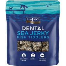 Fish4Dogs dentální pamlsky malé čtverečky s mořskou rybou 115 g