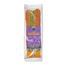 Supreme Stick Carrot, Broccoli - tyč pro býložravce (2 ks) 100 g
