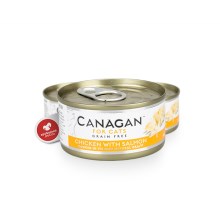 Canagan Cat konzerva kuře a losos 75 g