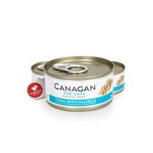 Canagan Cat konzerva tuňák a mušle 75 g