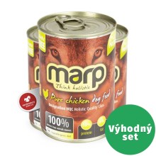 Marp Holistic Dog konzerva Pure Chicken SET 6x 400 g