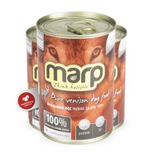 Marp Holistic Dog konzerva Pure Venison SET 6x 400 g